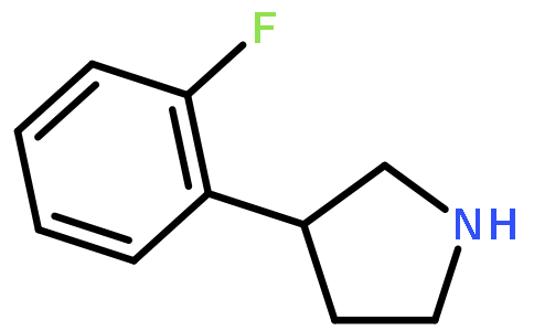 3-(2-氟苯基)吡咯烷