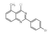 2-(4-溴苯基)-4-氯-5-甲基喹唑啉