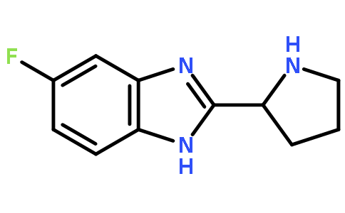5-氟-2-吡咯烷基-1H-苯并咪唑