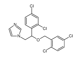 1H-Imidazole, 1-[2-(2,4-dichlorophenyl)-2-[(2,5-dichlorophenyl)methoxy]ethyl]