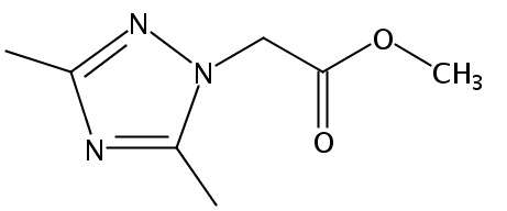 2-(3,5-二甲基-1H-1,2,4-三唑-1-基)乙酸甲酯