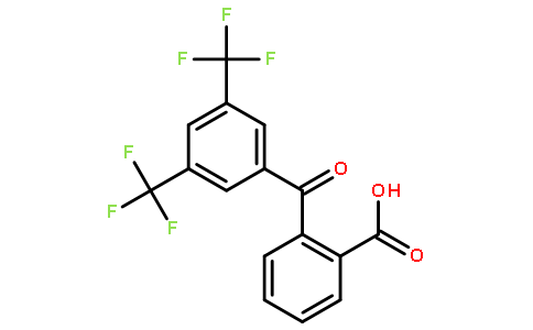 2- [3,5-双(三氟甲基)苯甲酰]苯甲酸