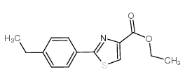 乙基 2-(4-乙基苯基)噻唑-4-羧酸酯