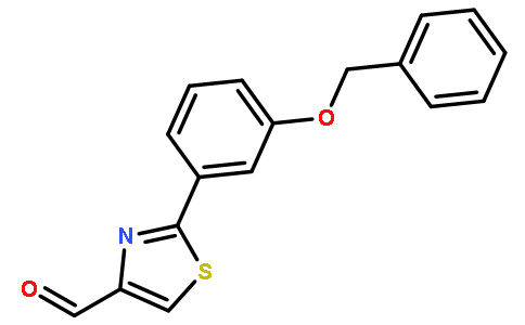 2-(3-苄氧基-苯基)-噻唑-4-甲醛