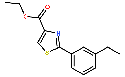 2-(3-乙基苯基)-噻唑-4-羧酸乙酯