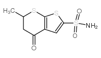 6-甲基-4-氧-5,6-二氢-4H-噻吩并[2,3-b]噻喃-2-磺酰胺