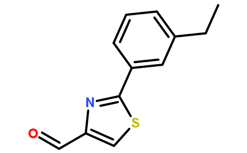 2-(3-乙基苯基)-噻唑-4-甲醛