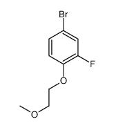 4-溴-2-氟-1-(2-甲氧基乙氧基)苯