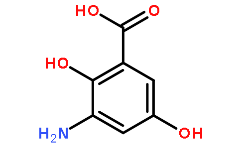 3-氨基-2,5-二羟基苯甲酸