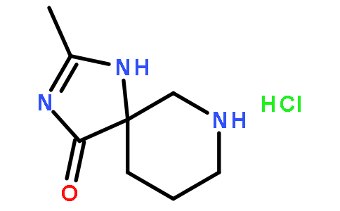 2-甲基-1,3,7-三氮雜螺[4.5]-1-癸烯-4-酮鹽酸鹽