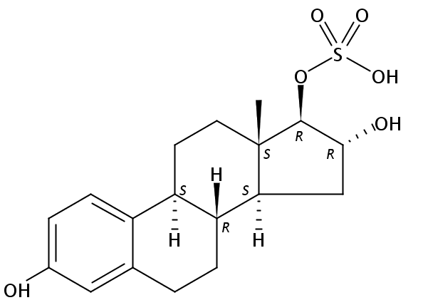 雌三醇 17-硫酸酯