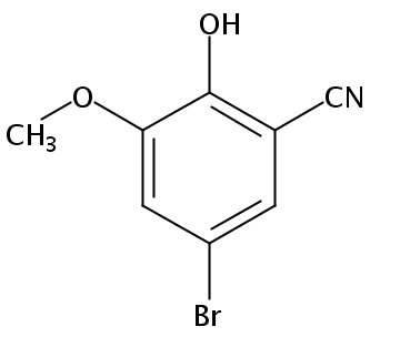 5-溴-2-羟基-3-甲氧基苯甲腈