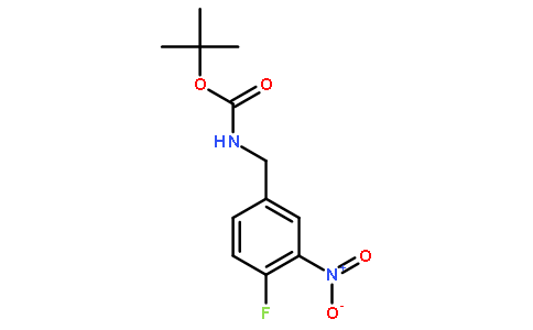 (4-氟-3-硝基苄基)-氨基甲酸叔丁酯