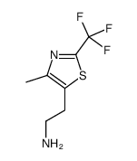 2-(4-甲基-2-三氟甲基-噻唑-5-基)-乙胺