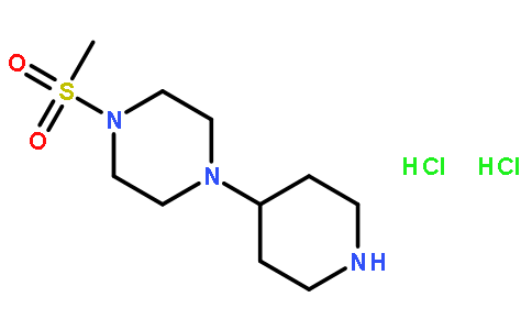 1-(Methylsulfonyl)-4-(4-piperidinyl)piperazine dihydrochloride