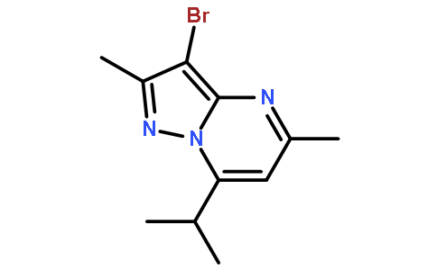 3-溴-7-异丙基-2,5-二甲基吡唑并[1,5-a]嘧啶