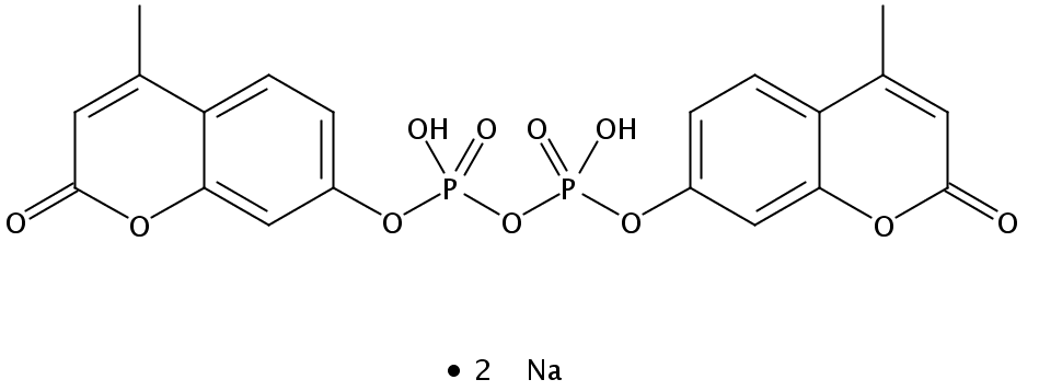 disodium,(4-methyl-2-oxochromen-7-yl) [(4-methyl-2-oxochromen-7-yl)oxy-oxidophosphoryl] phosphate