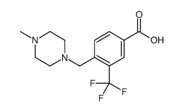 4-[(4-甲基-1-哌嗪)甲基]-3-(三氟甲基)-苯甲酸