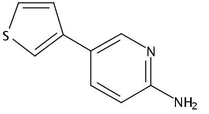 5-(3-thienyl)-2-Pyridinamine