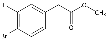 Methyl 2-(4-bromo-3-fluorophenyl)acetate