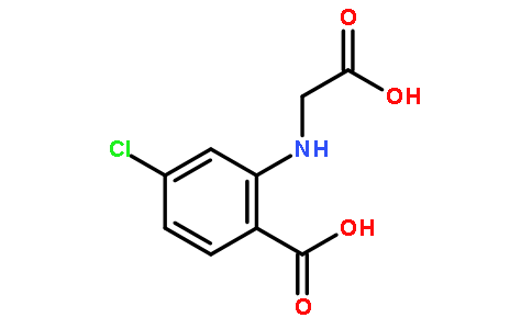 2-羧基甲基氨基-4-氯苯甲酸