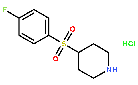哌啶,  4-[(4-氟苯基)磺酰]-,  盐酸
