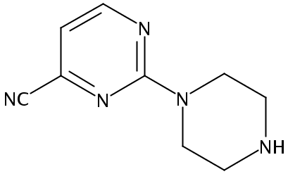 2-哌嗪-4-嘧啶甲腈