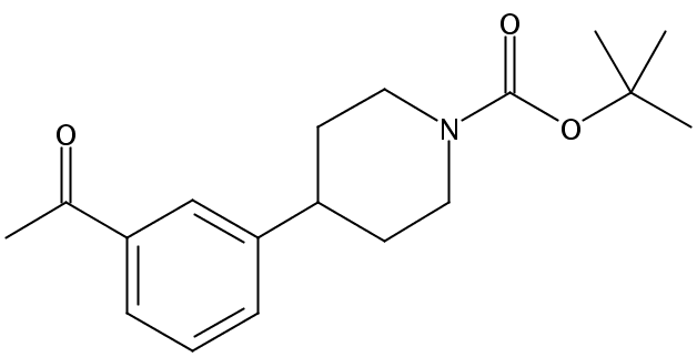 tert-Butyl 4-(3-acetylphenyl)piperidine-1-carboxylate