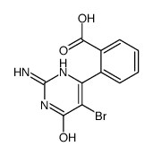 2-(2-amino-5-bromo-1,6-dihydro-6-oxo-4-pyrimidinyl)Benzoic acid