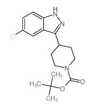 tert-butyl 4-(5-chloro-2H-indazol-3-yl)piperidine-1-carboxylate