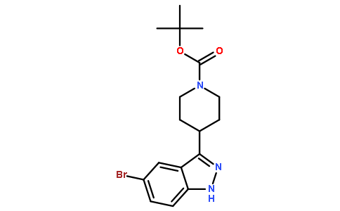 4-(5-溴-1H-吲唑-3-基)哌啶-1-羧酸叔丁酯