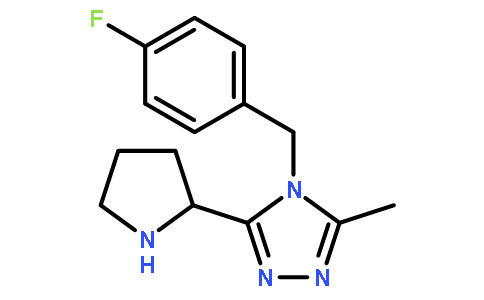 (R)-4-(4-氟苄基)-3-甲基-5-(吡咯烷-2-基)-4H-1,2,4-噻唑