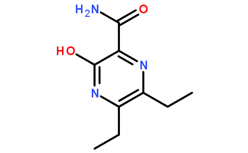 5,6-二乙基-3-羟基吡嗪-2-羧酰胺
