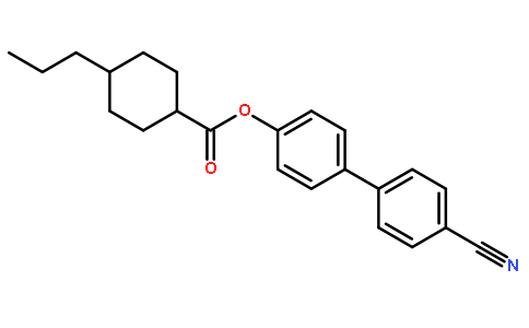 丙基环己基甲酸对氰基联苯酚酯
