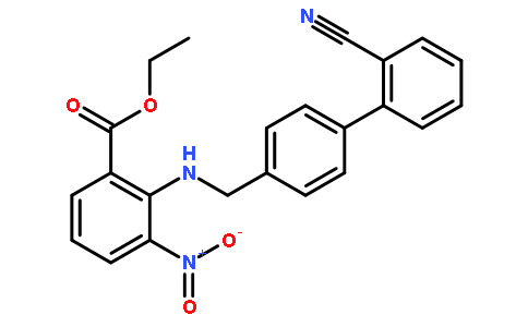 2-[[(2’-氰基联苯-4-基)甲基]氨基]-3-硝基苯甲酸乙酯