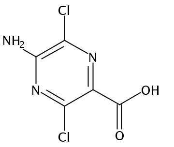 5-Amino-3,6-dichloropyrazine-2-carboxylic acid