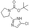 (2S)-2-(5-氯-1H-咪唑-2-基)-1-吡咯烷羧酸叔丁酯
