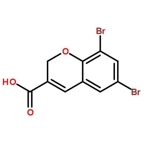 6,8-二溴-2H-色烯-3-羧酸