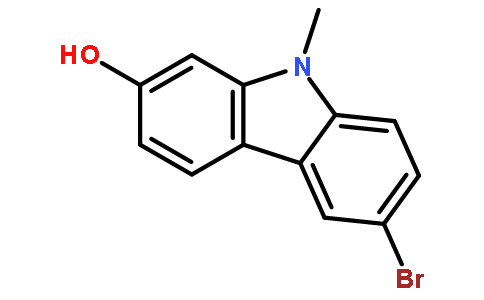 6-Bromo-9-methylcarbazol-2-ol