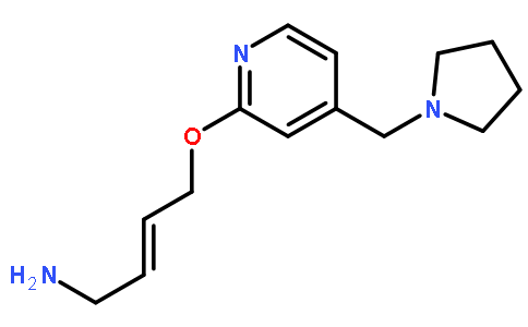4-[4-(N-哌啶甲基)吡啶-2-氧]顺-2-丁烯-1-胺
