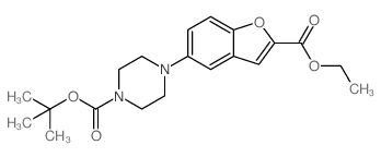 4-[2-(乙氧羰基)-5-苯并呋喃基]-1-哌嗪羧酸叔丁酯