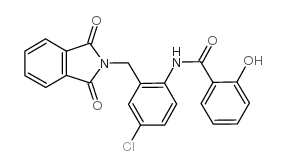 N-[4-chloro-2-[(1,3-dioxoisoindol-2-yl)methyl]phenyl]-2-hydroxybenzamide