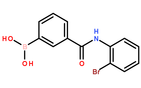 3-硼-N-(2-溴苯基)苯甲酰胺