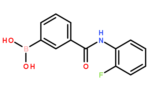 N-(2-氟苯基)-3-硼苯甲酰胺