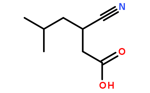 (R)-3-cyano-5-methylhexanoic acid181289-36-1