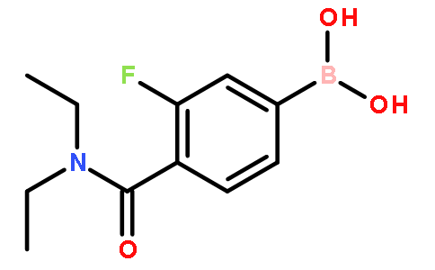 4-二乙基氨甲酰基-3-氟苯硼酸