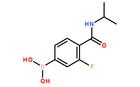 N-异丙基-4-硼-2-氟苯甲酰胺