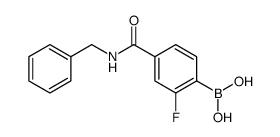 4-BenzylcarbaMoyl-2-fluorobenzeneboronic acid， 97%
