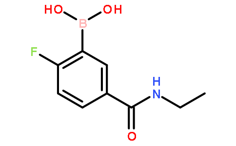 5-乙基氨甲酰基-2-氟苯硼酸