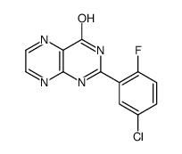 2-(5-chloro-2-fluorophenyl)-1H-pteridin-4-one